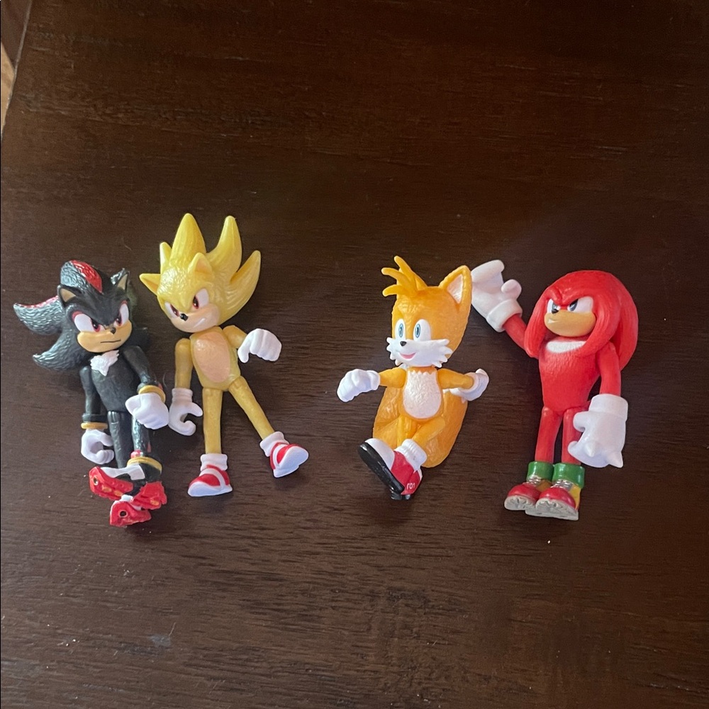 Sonic the Hedgehog Action Figure Set - Multicolor